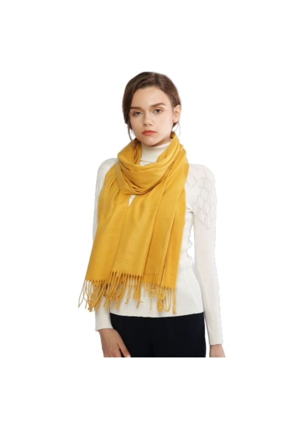 Shawl Wraps For Women Women Pashmina Soft Solid Plain Shawl Wrap Fashion Warm Neck With Fringes Scarf