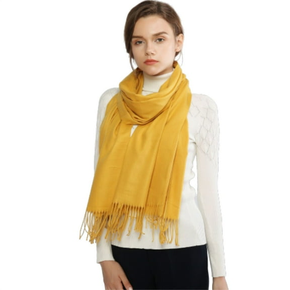 Shawl Wraps For Women Women Pashmina Soft Solid Plain Shawl Wrap Fashion Warm Neck With Fringes Scarf