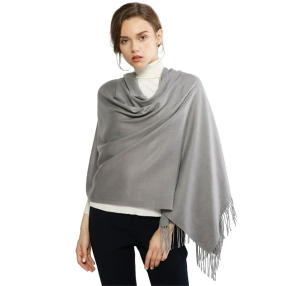 Shawl Wraps For Women Women Pashmina Soft Solid Plain Shawl Wrap Fashion Warm Neck With Fringes Scarf