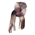 thumbnail image 1 of Shawl Wraps For Women Women Woven Knitted With Colourful Check Pattern And Long Thick Fringes Warm Winter Scarf, 1 of 4