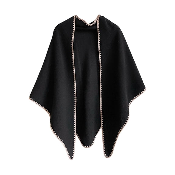 Shawl Wraps Pashmina Scarf for Women Winter Multi Colored Kint Feel Pashmina Shawls Scarf Warm Scarves Womens Long Windproof Warm Fashion Cloak Shawl Cardigan Shawl Pashmina Wraps Ponchos for Women