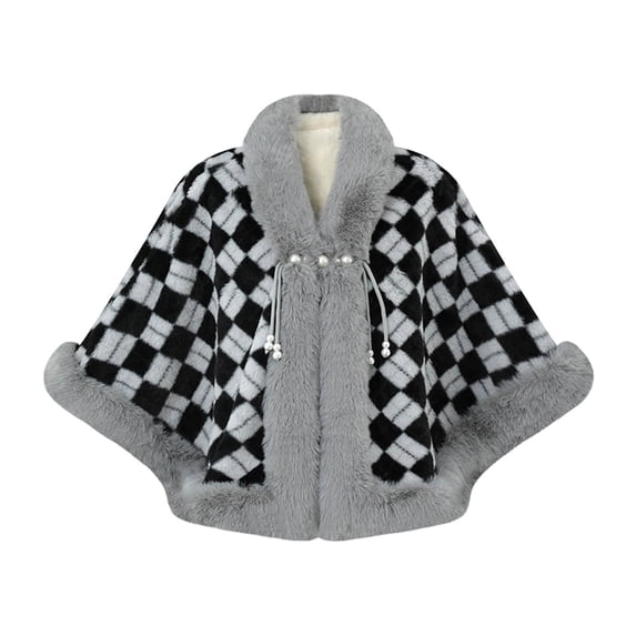 Shawl Wraps for Women, Elegant Pashmina Poncho Lightweight Yet Warm, Generous Full-Coverage Fit, for AC Rooms, office, Travel and Dinners Gray-Y Free Size