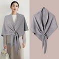 thumbnail image 1 of Shawl Wraps for Women, Knitted Cardigan Cape, Solid Color Wool Shoulder Tops, Soft and Cozy Lightweight Scarf for All-Day Comfort, Perfect for Cool Evenings, Versatile Layering for Any Outfit., 1 of 7