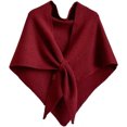 thumbnail image 1 of Shawl Wraps Women Knitted Shawl Cardigan Cape Wool Shoulder Top Sweater Scarf, 1 of 5