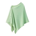 thumbnail image 1 of Shawl Wraps for Women Lightweight Button Shawl Wrap – Versatile Knit Poncho Cape for Spring Summer & Fall Soft Breathable Open Front Cardigan for Daily Wear & Travel Triangle Scarf, 1 of 2