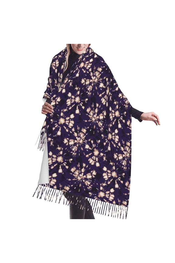 Shawl Wraps for Women - Boho style pattern Oversized Fall Winter Fashion Blanket Scarf for Women