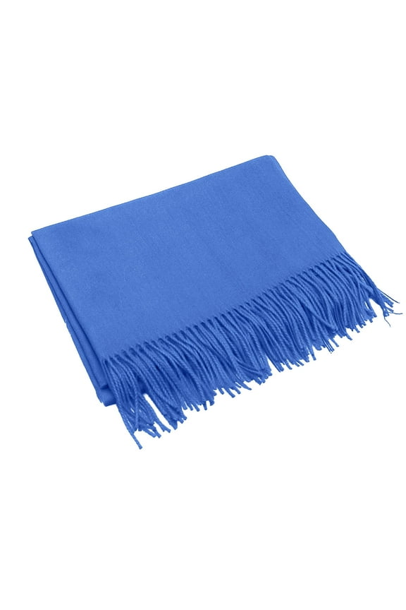 Shawl Wraps for Women Cold Weather Womens Scarves Knit Sister Gifts Fitness Windproof Winter Scarfs Blue