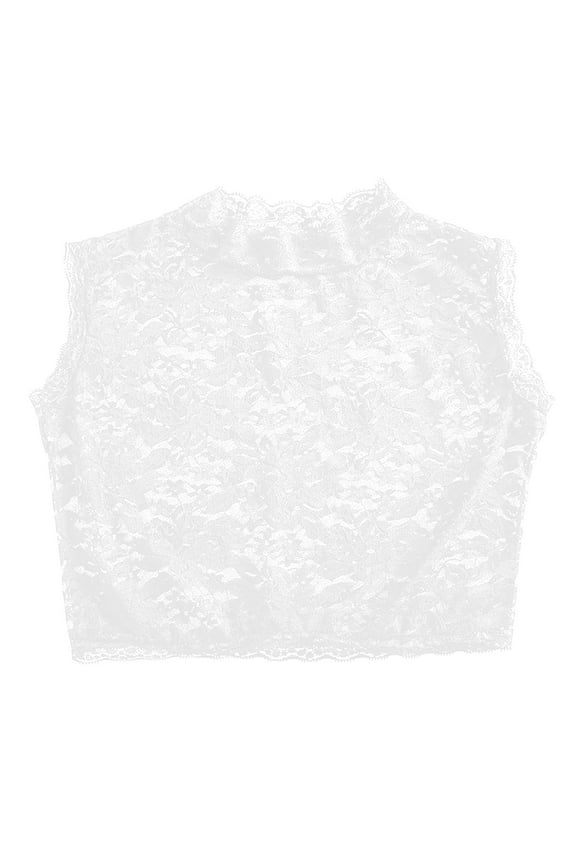 Shawl Wraps for Women Collars for Women Hollow Out Flower Embroidery Neck Shirt Lace Turtleneck Collar Dicky Detachable Collar Triangle Scarf