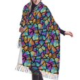 thumbnail image 1 of Shawl Wraps for Women - Colored Glass1 Oversized Fall Winter Fashion Blanket Scarf for Women, 1 of 6