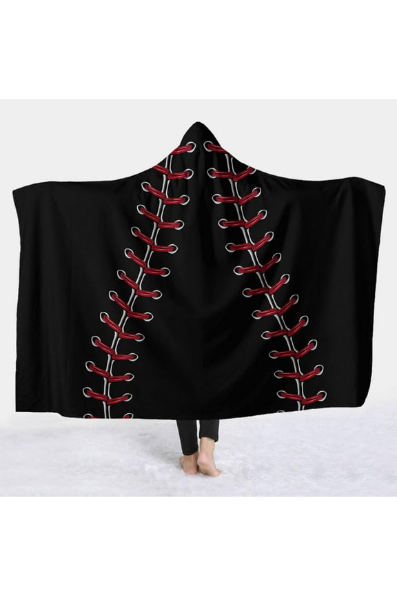 Shawl Wraps for Women Cozy Sports Fleece Hooded Blanket with Football and Soccer Prints Perfect for The Family Shawl Clearance