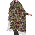 thumbnail image 1 of Shawl Wraps for Women - Cute Parrot Baboon Leopard Zebra Oversized Fall Winter Fashion Blanket Scarf for Women, 1 of 6