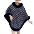 thumbnail image 1 of Shawl Wraps for Women, Elegant Knitted Cape Open Front Poncho Scarf Blanket Cardigan Coat for Spring, Fall, and Winter, 1 of 3