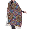 thumbnail image 1 of Shawl Wraps for Women - Mandala Oversized Fall Winter Fashion Blanket Scarf for Women, 1 of 6