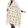thumbnail image 1 of Shawl Wraps for Women - Painted Cute Cartoon Cat Oversized Fall Winter Fashion Blanket Scarf for Women, 1 of 6