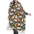 thumbnail image 1 of Shawl Wraps for Women - Roosters and Chicks Oversized Fall Winter Fashion Blanket Scarf for Women, 1 of 6