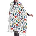 thumbnail image 1 of Shawl Wraps for Women - School season Oversized Fall Winter Fashion Blanket Scarf for Women, 1 of 6