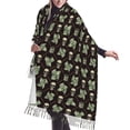 thumbnail image 1 of Shawl Wraps for Women - Skulls Gold Chains Dollar Oversized Fall Winter Fashion Blanket Scarf for Women, 1 of 6