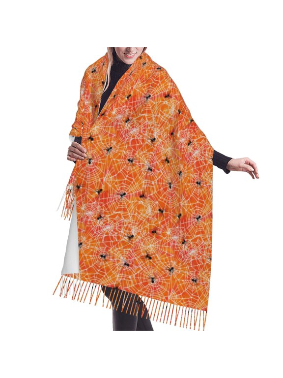 Shawl Wraps for Women - Spider Oversized Fall Winter Fashion Blanket Scarf for Women