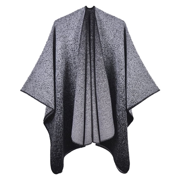 Shawl Wraps for Women,Travel Plaid Open Front Poncho Cape Warm Oversized Sweaters Casual Cardigan Fall Winter Fashion Womens Shawl