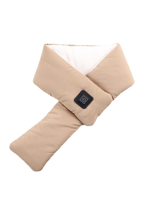 Shawl Wraps for Women Winter Warm Scarf Warm New Padded Down Cotton Scarf (Rechargeable Battery Not Included) Triangle Scarf