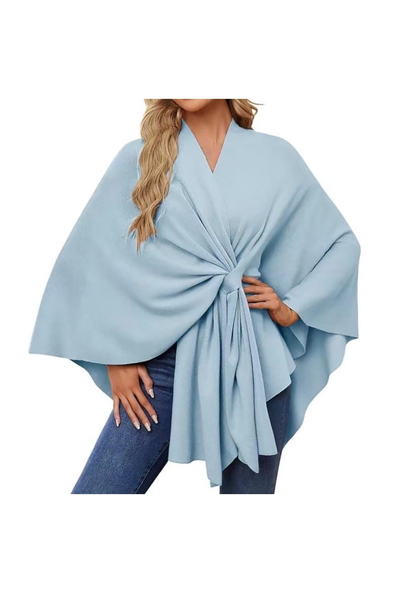 Shawl Wraps for Women for Women Elegant Soft Open Front Poncho Sweater Spring Fall Winter Scarfs