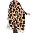 thumbnail image 1 of Shawl Wraps for Women - halloween funny ghost Oversized Fall Winter Fashion Blanket Scarf for Women, 1 of 6