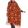 thumbnail image 1 of Shawl Wraps for Women - halloween pumpkins spider web Oversized Fall Winter Fashion Blanket Scarf for Women, 1 of 6