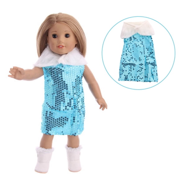 Shawl + skirt Set Suit For18 inch Our Generation For American Doll
