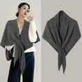 thumbnail image 1 of Shawls for Women Plus Size Shawl Wraps Women Knitted Shawls Wrap Cardigan Cape Wool Shoulder Tops Shawls Scarf Women's Solid Color Shawls and Wraps for Women, 1 of 6