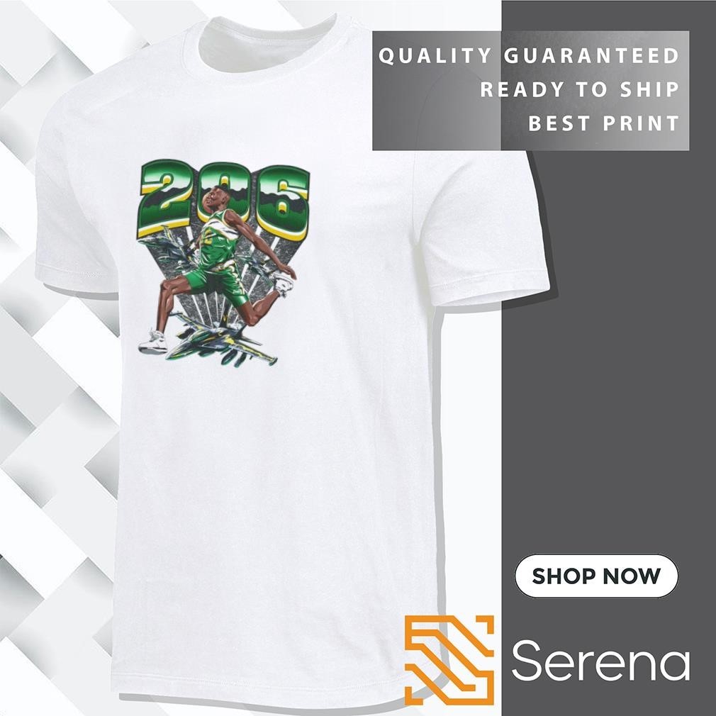 Shawn Kemp Seattle Supersonics 206 Shirt