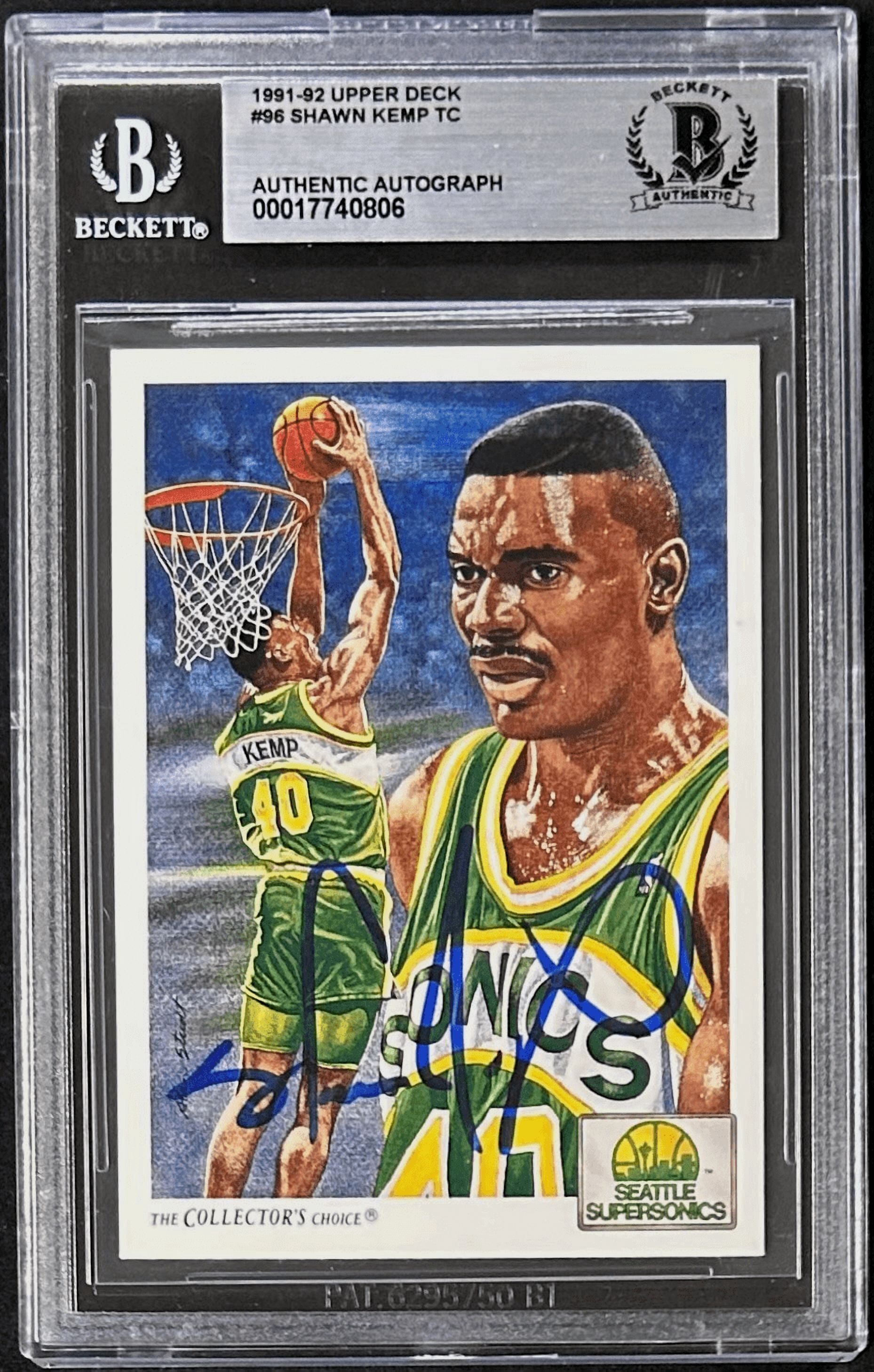 Shawn Kemp Upper Deck Sports Fan Shop