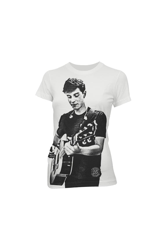 Shawn Mendes T-Shirt B&W w/MONOGRAM Officially Licensed