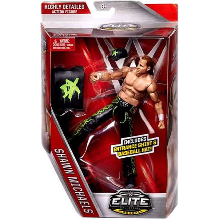 WWE Wrestling Flashback Shawn Michaels Action Figure [DX Entrance