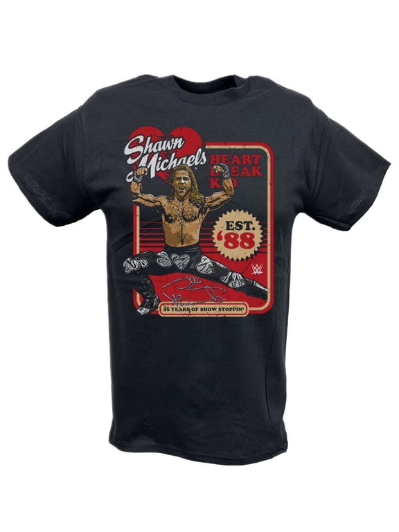 Shawn Michaels Est 1988 Signature T-shirt