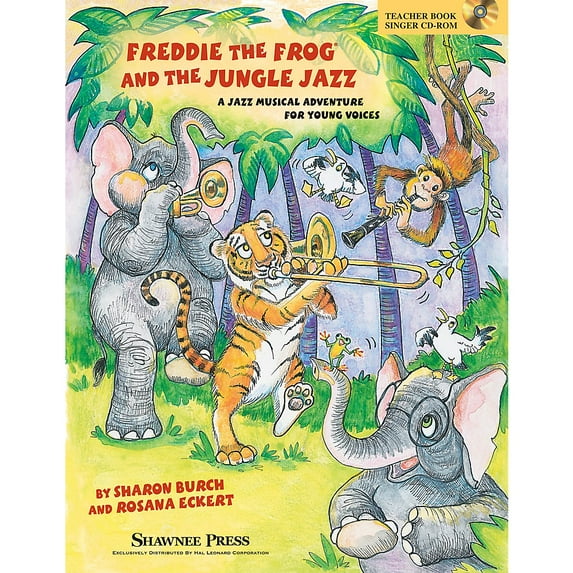 Shawnee Press Freddie the Frog and the Jungle Jazz PREV CD PAK Composed by Sharon Burch