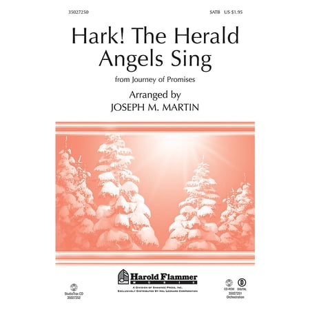 Hark! The Herald Angels Sing (From Journey of Promises) Studiotrax CD Arranged by Joseph M. Martin