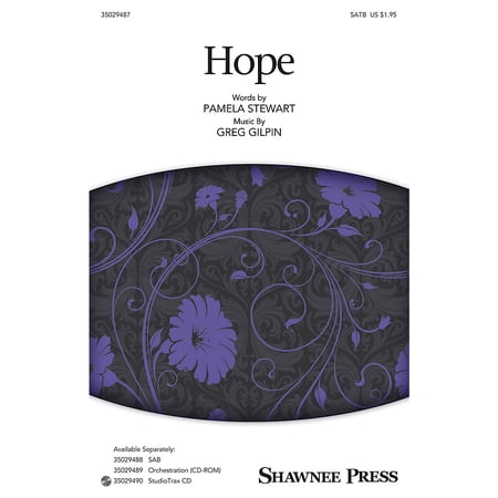 Shawnee Press Hope Studiotrax CD Composed by Greg Gilpin
