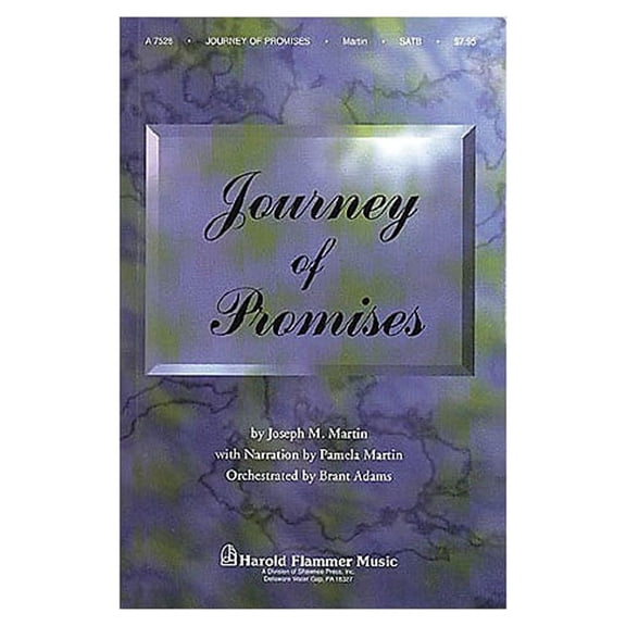 Shawnee Press Journey of Promises (StudioTrax CD) Accompaniment CD Composed by Joseph M. Martin