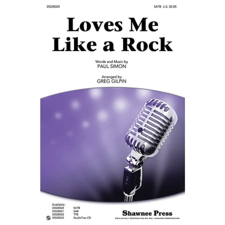 Loves Me Like a Rock Studiotrax CD by Paul Simon Arranged by Greg Gilpin
