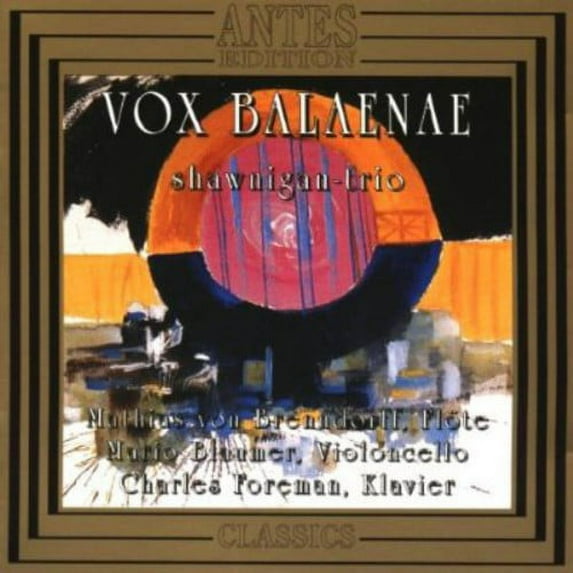 Shawnigan Trio - Vox Balaenae / Piano Trios - Music & Performance - CD