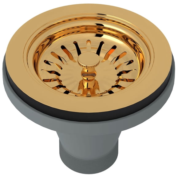 Shaws 735 Manual Basket Strainer - Brass