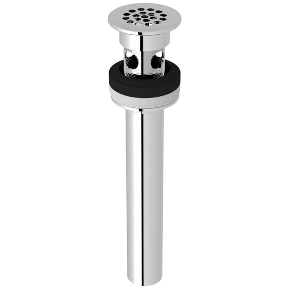 Shaws 7444 Grid Drain - Chrome