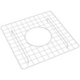 thumbnail image 1 of Shaws Wsg1515 Lancaster 11-1/4" L X 11-1/4" W Stainless Steel Basin Rack - White, 1 of 3