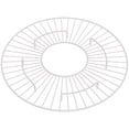 thumbnail image 1 of Shaws Wsg6737 Allia 13-7/16" L X 13-7/16" W Stainless Steel Basin Rack - Off White, 1 of 3