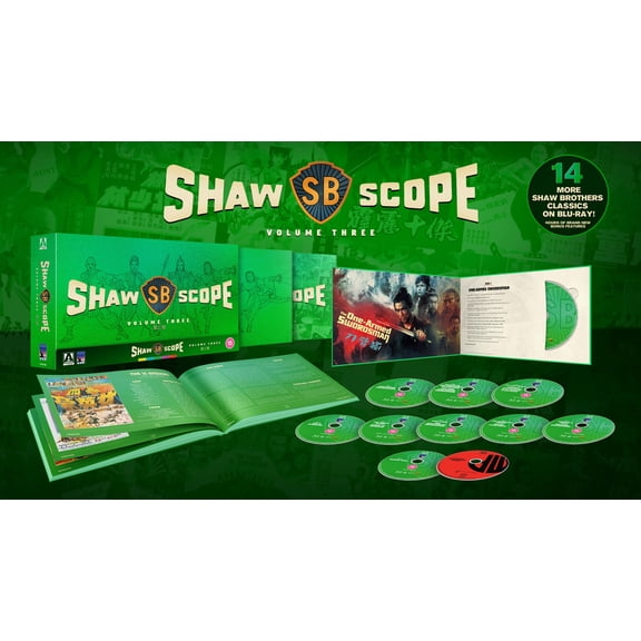 Shawscope Volume Three Limited Edition (Blu-ray) Alexander Fu Sheng Betty Pei Ti Chen Kuan-tai