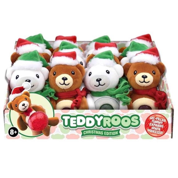Shawshank LEDz 9095879 Teddyroos Christmas Teddy - Pack of 12