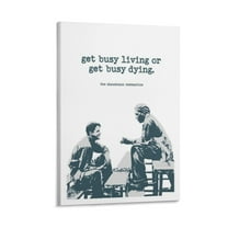 Shawshank Redemption Illustrated Movie Poster 3 Wall Art Poster Gifts Bedroom Prints Home Decor Hanging Picture Canvas Painting Posters