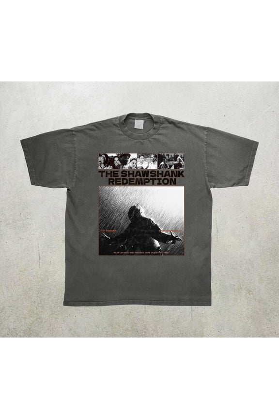 Shawshank Redemption T-Shirt, Vintage Graphic Tee, Movie Fan Shirt