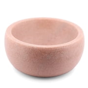 ShayVe Shaving Bowl for Shaving Soap & Cream Marble Shave Bowl For Shaving Soap & Cream Exquisite Heat Insulated Wet Shaving Kit Addition Pink Marble