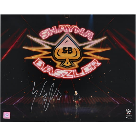 Shayna Baszler WWE Autographed 16" x 20" Entrance Photograph - Fanatics Authentic Certified